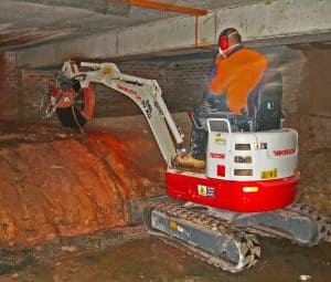 Takeuchi equipment helping with golf handicap solutions